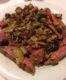 Grilled Sliced Beef with 'Porcini' Mushrooms