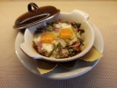 Eggs with Ham and Wild Asparagus